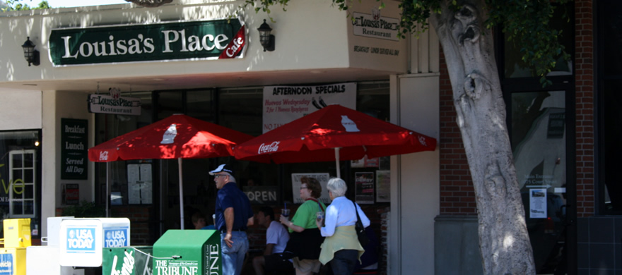 Louisa's Place Cafe Exterior